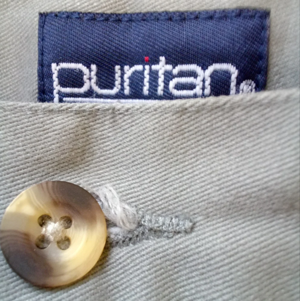 Mens Puritan Light Green Pleated Front Shorts 38 - Picture 4 of 4